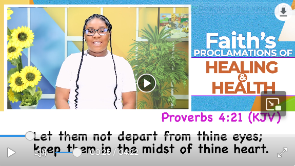 Episode 13 - Faith Proclamation of Healing and Health | Lovetoons TV